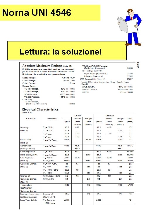 Norna UNI 4546 Lettura: la soluzione! 