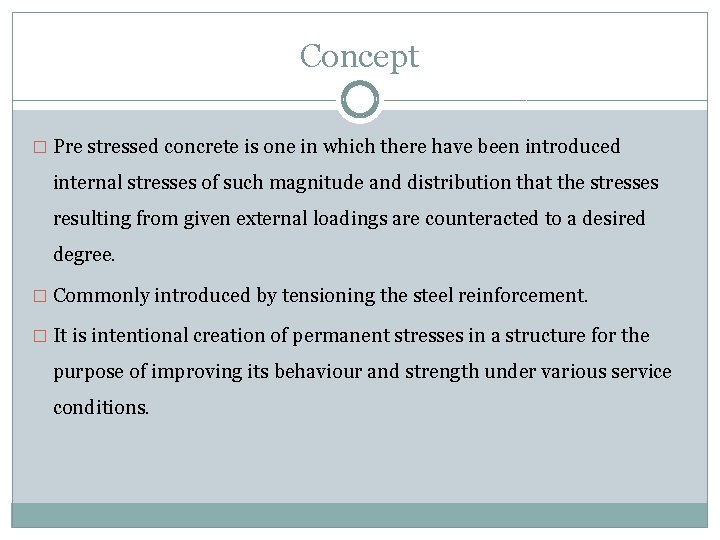Chapter 4 Prestressed Concrete Unit 3 Subject Design