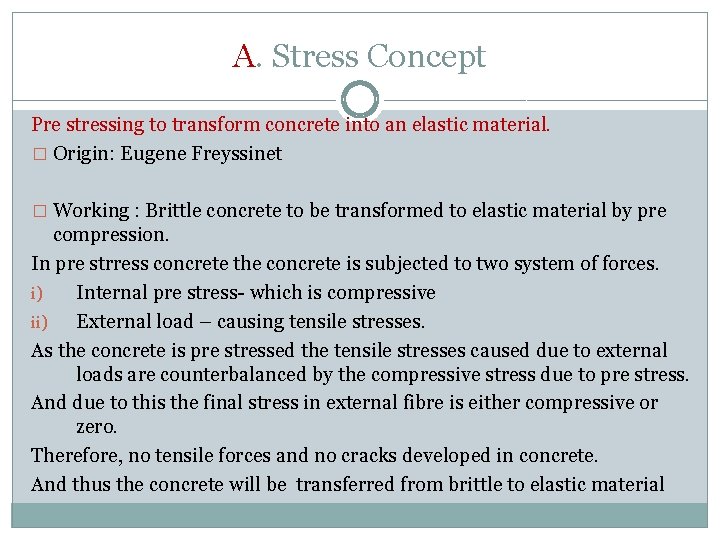 Chapter 4 Prestressed Concrete Unit 3 Subject Design