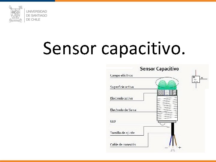 Sensor capacitivo. 