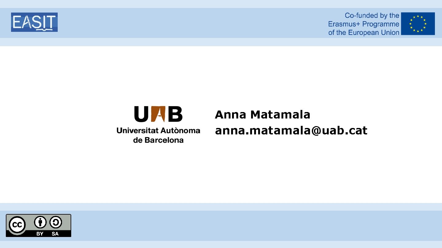 Anna Matamala anna. matamala@uab. cat 