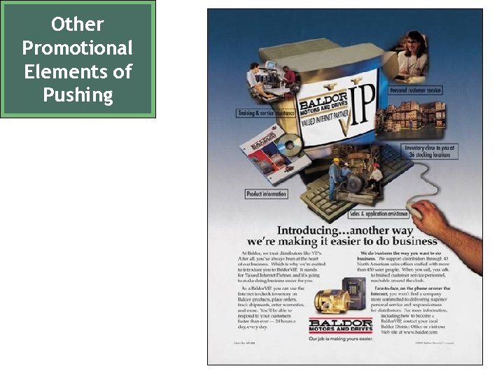 Other Promotional Elements of Pushing 
