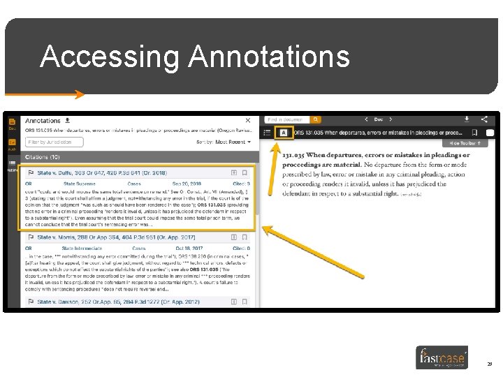 Accessing Annotations 29 