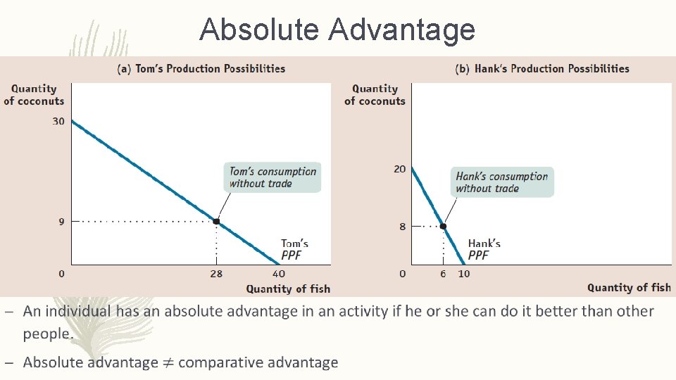 Absolute Advantage – 