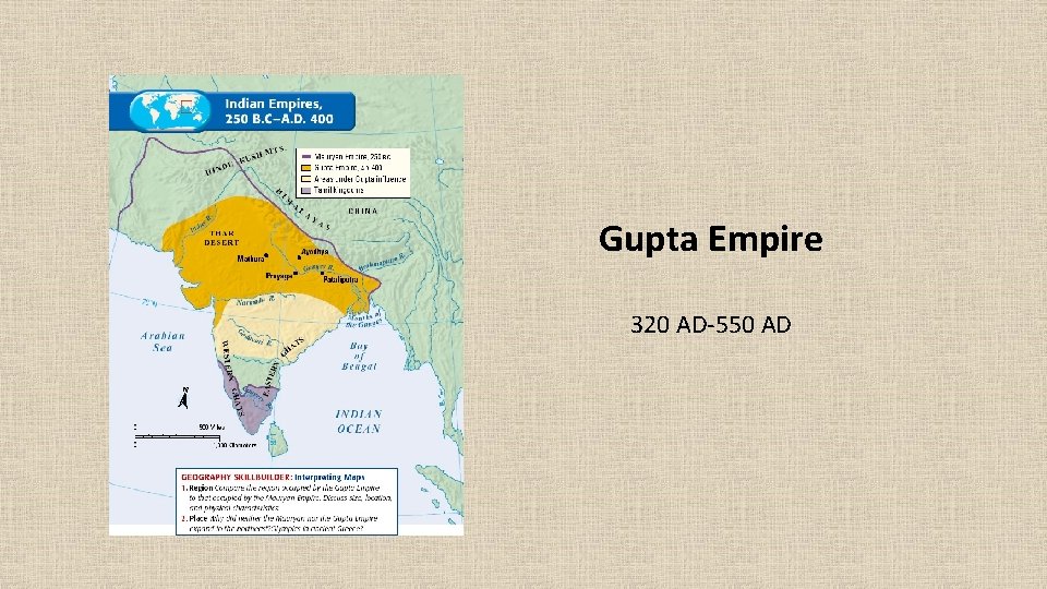 Gupta Empire 320 AD-550 AD 