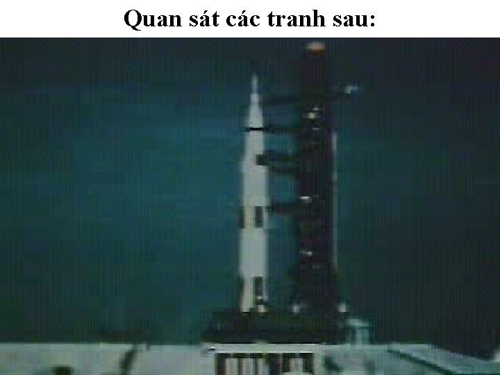 Quan sát các tranh sau: 