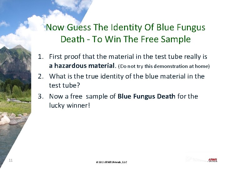 Now Guess The Identity Of Blue Fungus Death - To Win The Free Sample