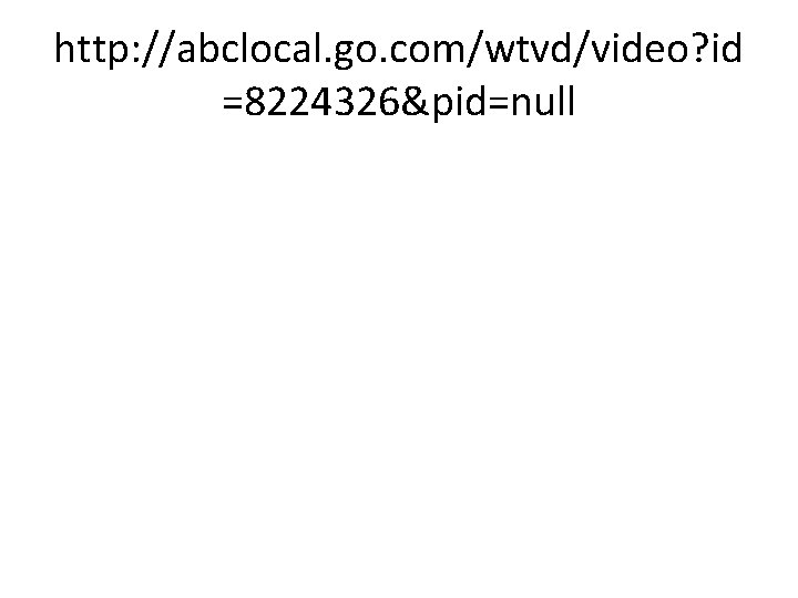 http: //abclocal. go. com/wtvd/video? id =8224326&pid=null 