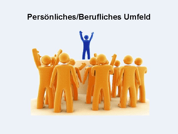 Persönliches/Berufliches Umfeld 