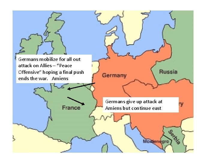 Germans mobilize for all out attack on Allies – “Peace Offensive” hoping a final