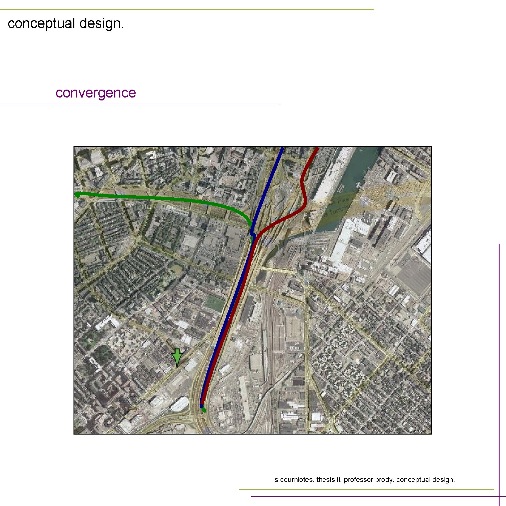 conceptual design. convergence s. courniotes. thesis ii. professor brody. conceptual design. 