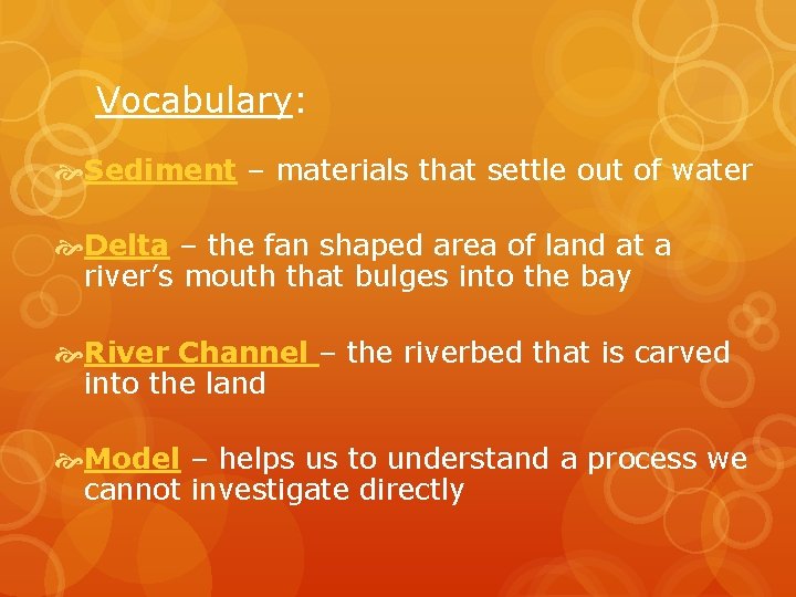 Activity 28 Cutting Canyons and Building Deltas Activity