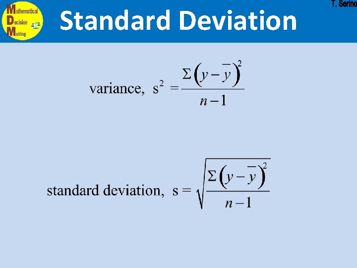 Standard Deviation 