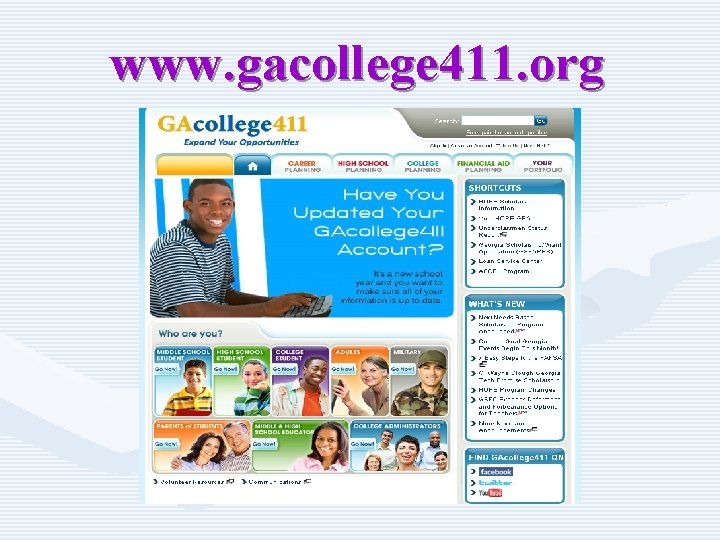 www. gacollege 411. org 