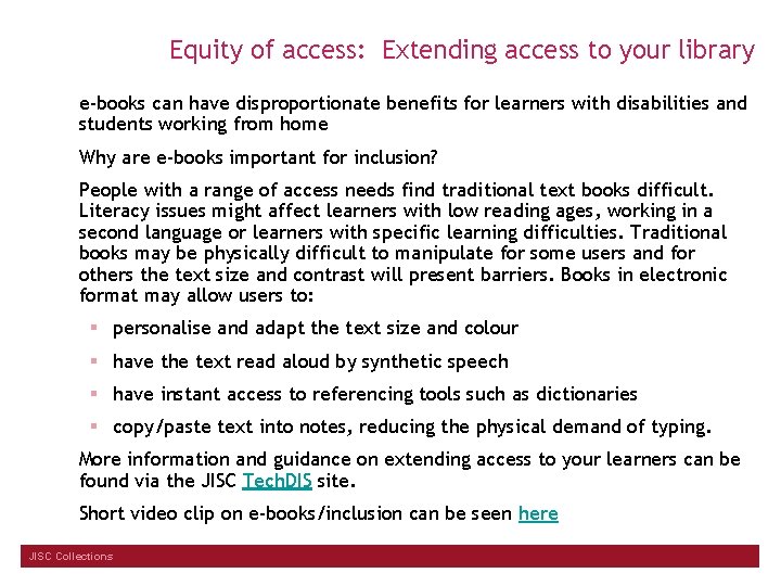 Equity of access: Extending access to your library e-books can have disproportionate benefits for