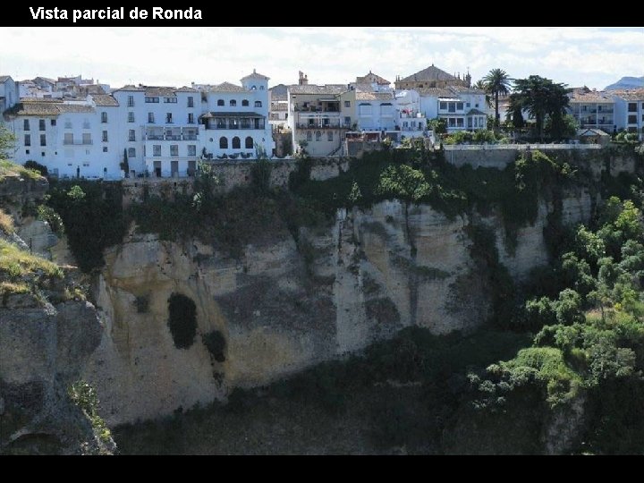 Vista parcial de Ronda 