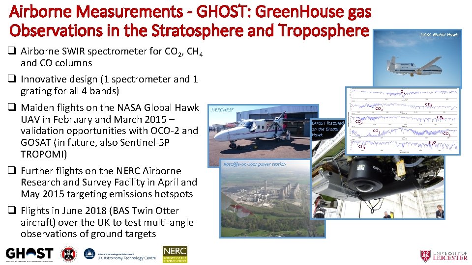 Airborne Measurements - GHOST: Green. House gas Observations in the Stratosphere and Troposphere NASA