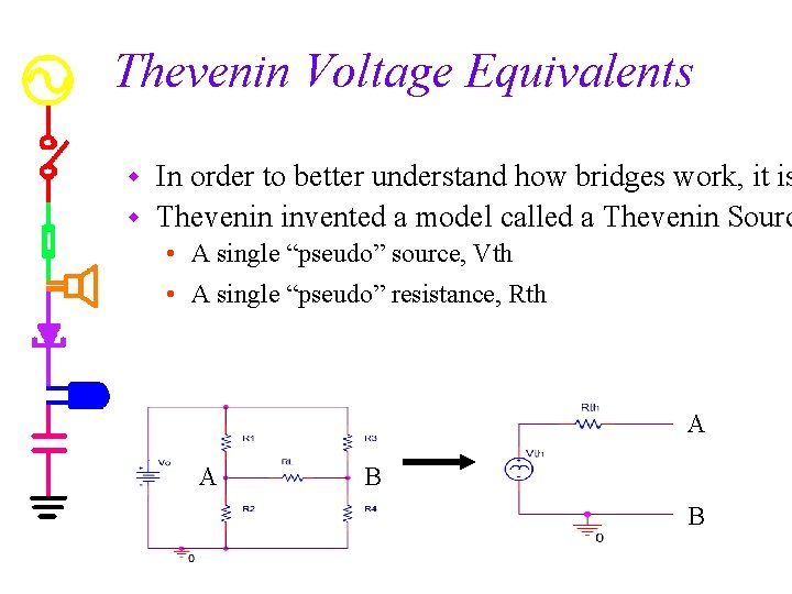 Electronic Instrumentation Experiment 4 Part A Bridge Circuits