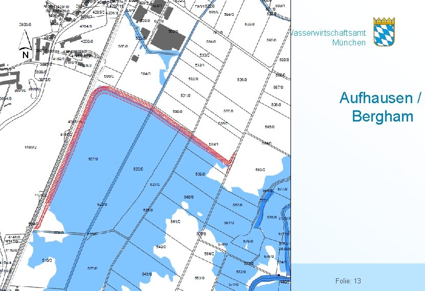 Wasserwirtschaftsamt München Aufhausen / Bergham Folie: 13 