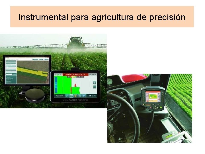 Instrumental para agricultura de precisión 