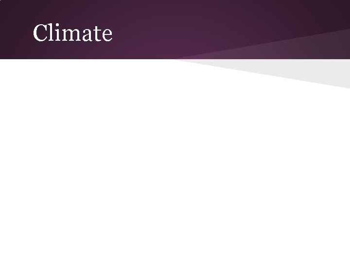 Climate 