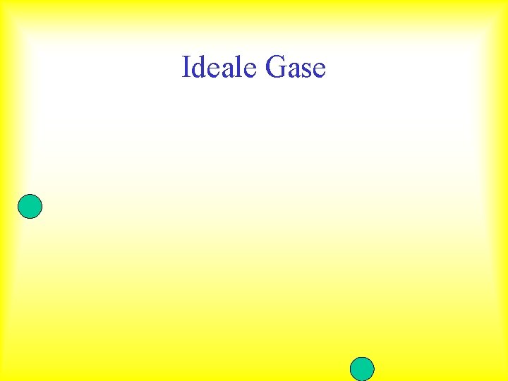 Ideale Gase 