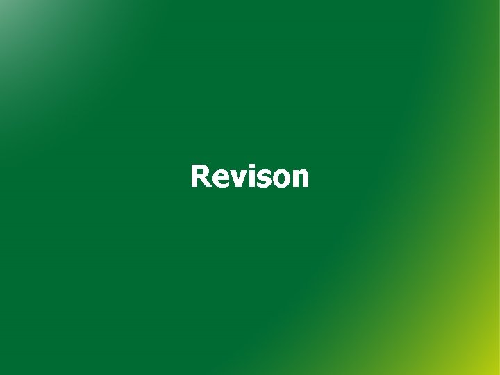 Revison 