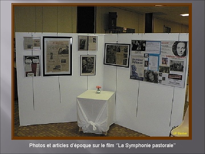 Photos et articles d’époque sur le film ‘’La Symphonie pastorale’’ 