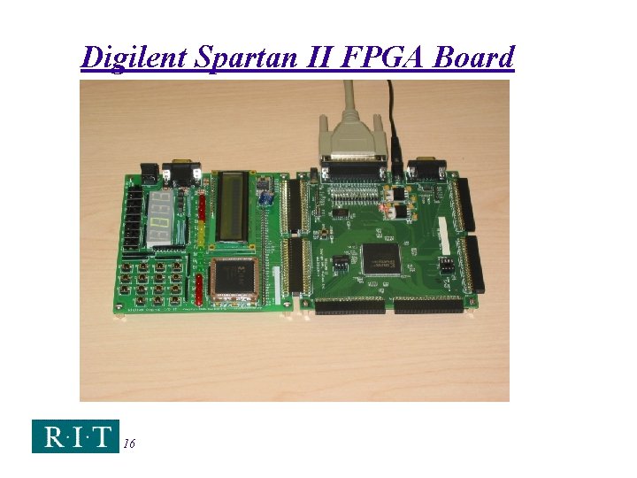 Digilent Spartan II FPGA Board 16 