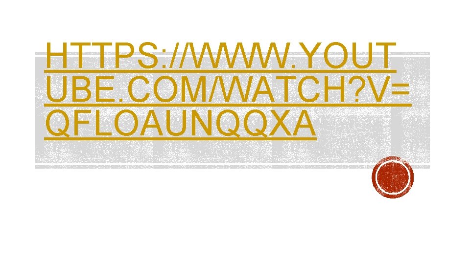 HTTPS: //WWW. YOUT UBE. COM/WATCH? V= QFLOAUNQQXA 