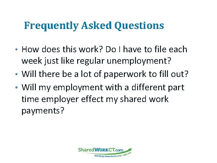 Frequently Asked Questions • How does this work? Do I have to file each
