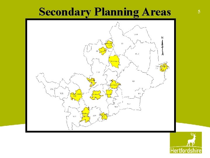 Secondary Planning Areas 5 