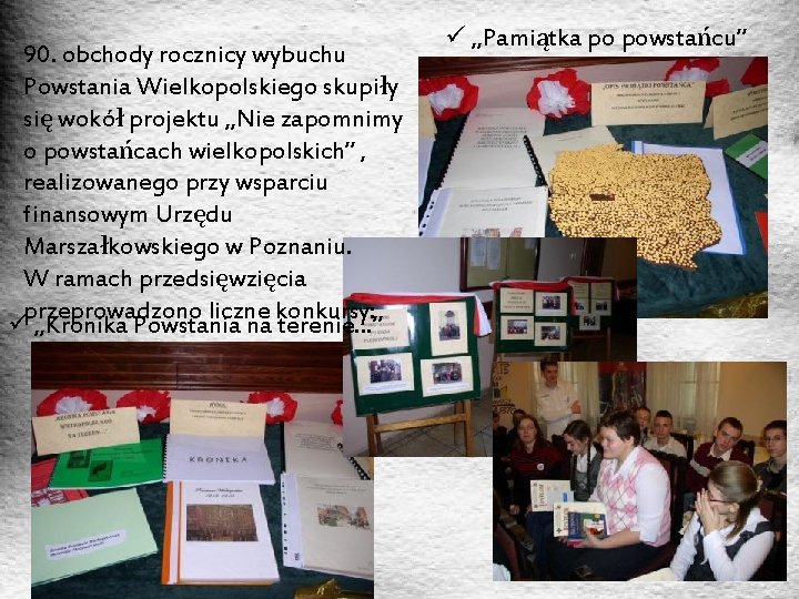 90. obchody rocznicy wybuchu Powstania Wielkopolskiego skupiły się wokół projektu „Nie zapomnimy o powstańcach