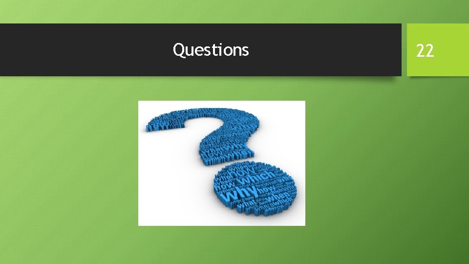 Questions 22 
