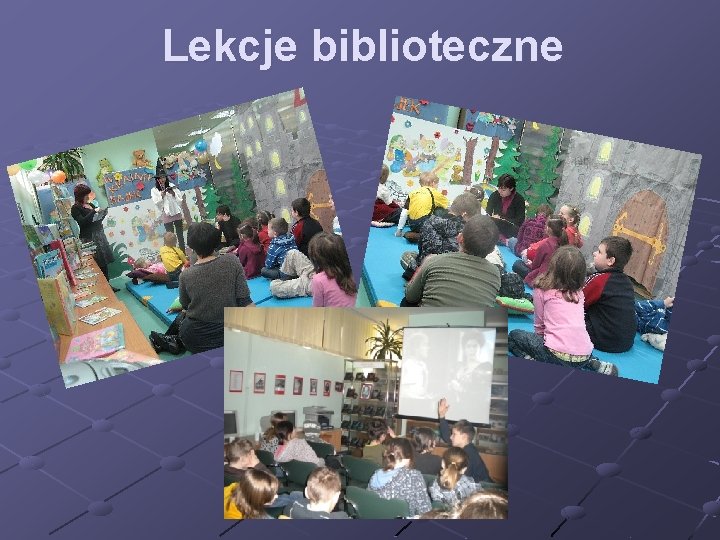 Lekcje biblioteczne 