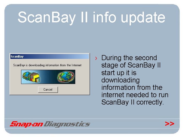 Scan. Bay II info update › During the second stage of Scan. Bay II
