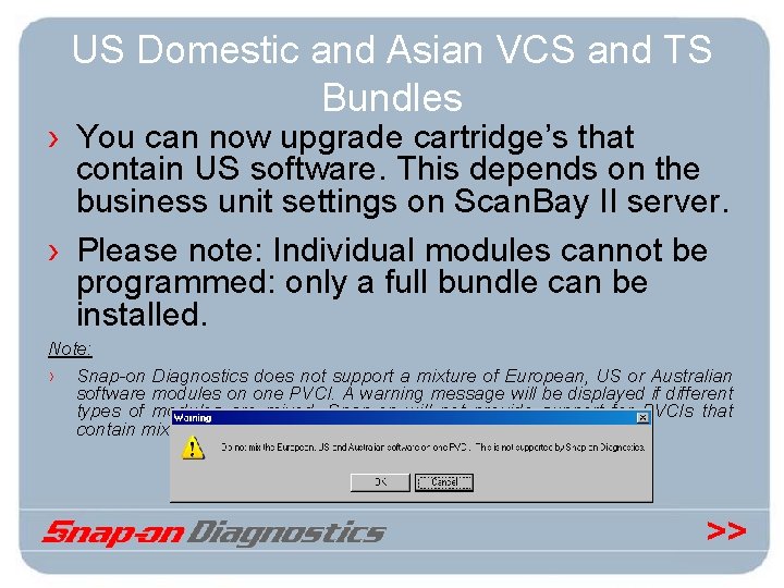 US Domestic and Asian VCS and TS Bundles › You can now upgrade cartridge’s