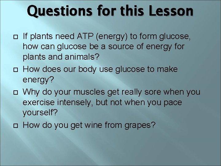 Cellular Respiration Do our cells breathe Cellular Respiration