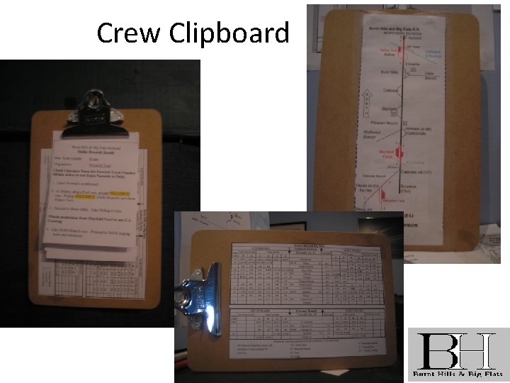 Crew Clipboard 