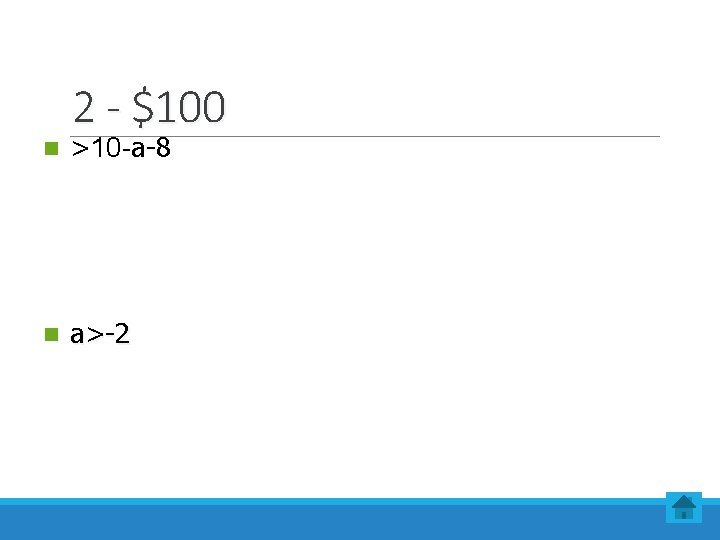 SAT Jeopardy Linear Equations Graphing Word Problems Systems
