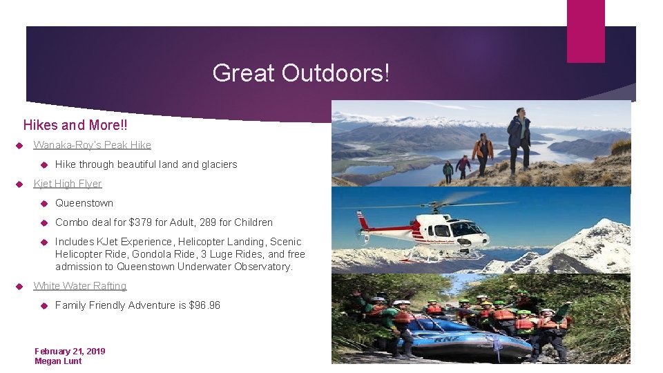 Great Outdoors! Hikes and More!! Wanaka-Roy’s Peak Hike through beautiful land glaciers Kjet High