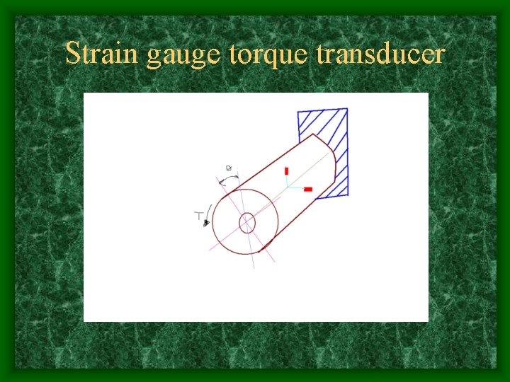Strain gauge torque transducer 