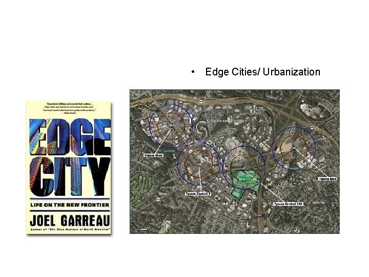  • Edge Cities/ Urbanization 