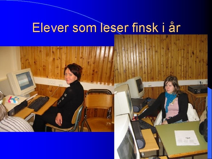 Elever som leser finsk i år 
