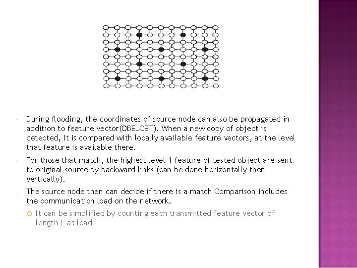  During flooding, the coordinates of source node can also be propagated in addition