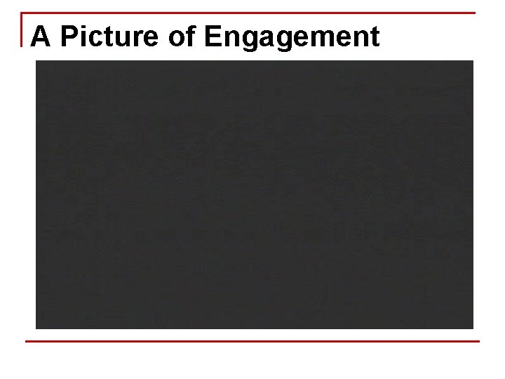 A Picture of Engagement 