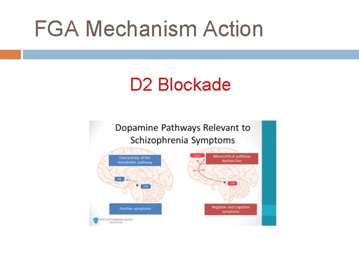 FGA Mechanism Action D 2 Blockade 