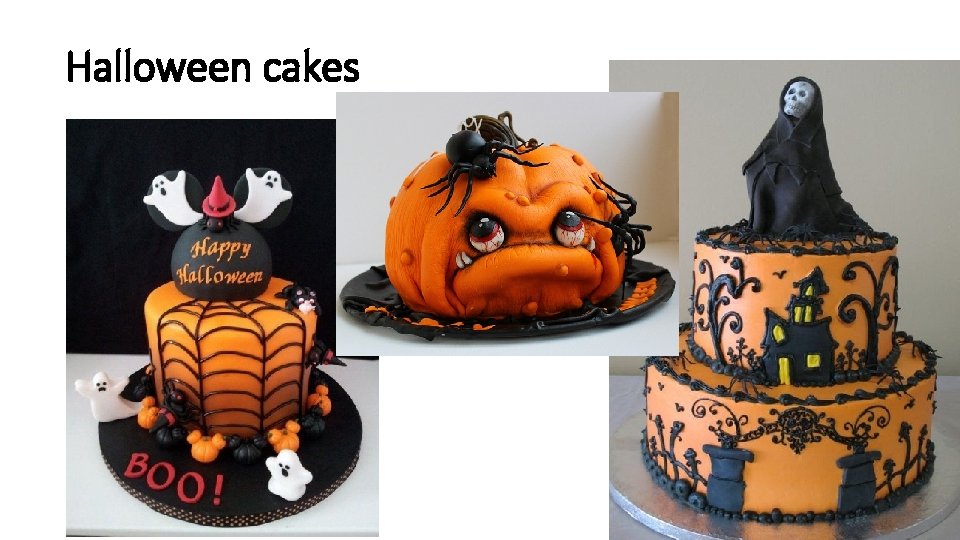 Halloween cakes 