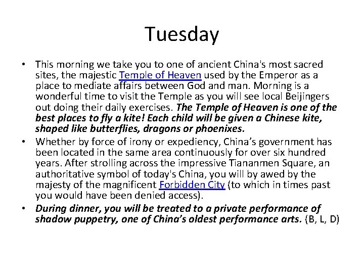 Tuesday • This morning we take you to one of ancient China's most sacred