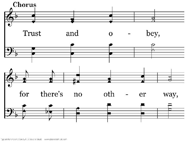 326 - Trust And Obey - C. 1 